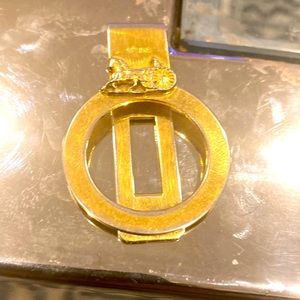 Vintage Gold plated Celine 70’s, 80’s Money clip.